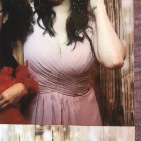 Blush floor length dress - Picture 2 of 5